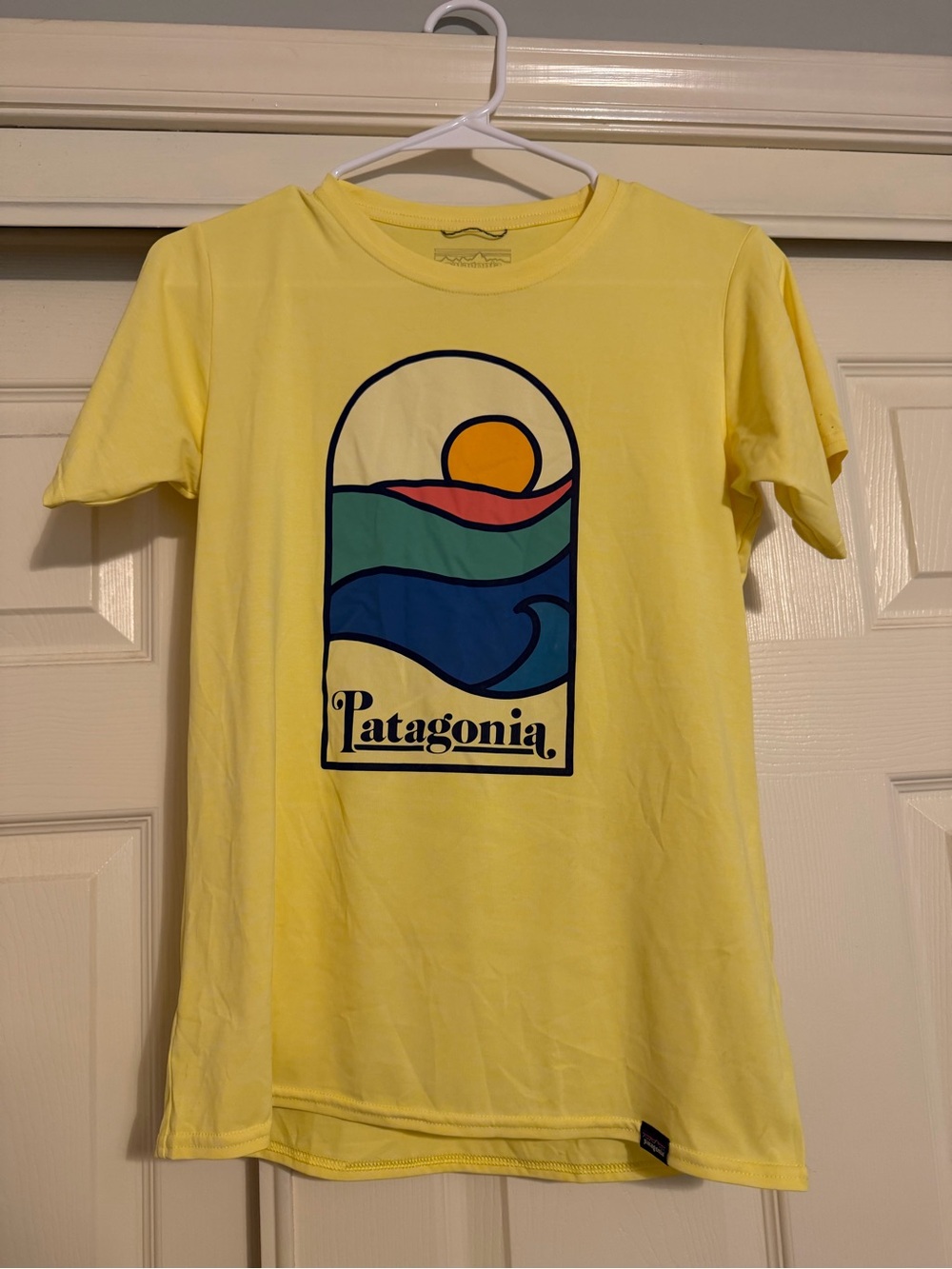 Patagonia Capilene Cool Daily Graphic Shirt - Women's, Pineapple/Sunset Sets XS